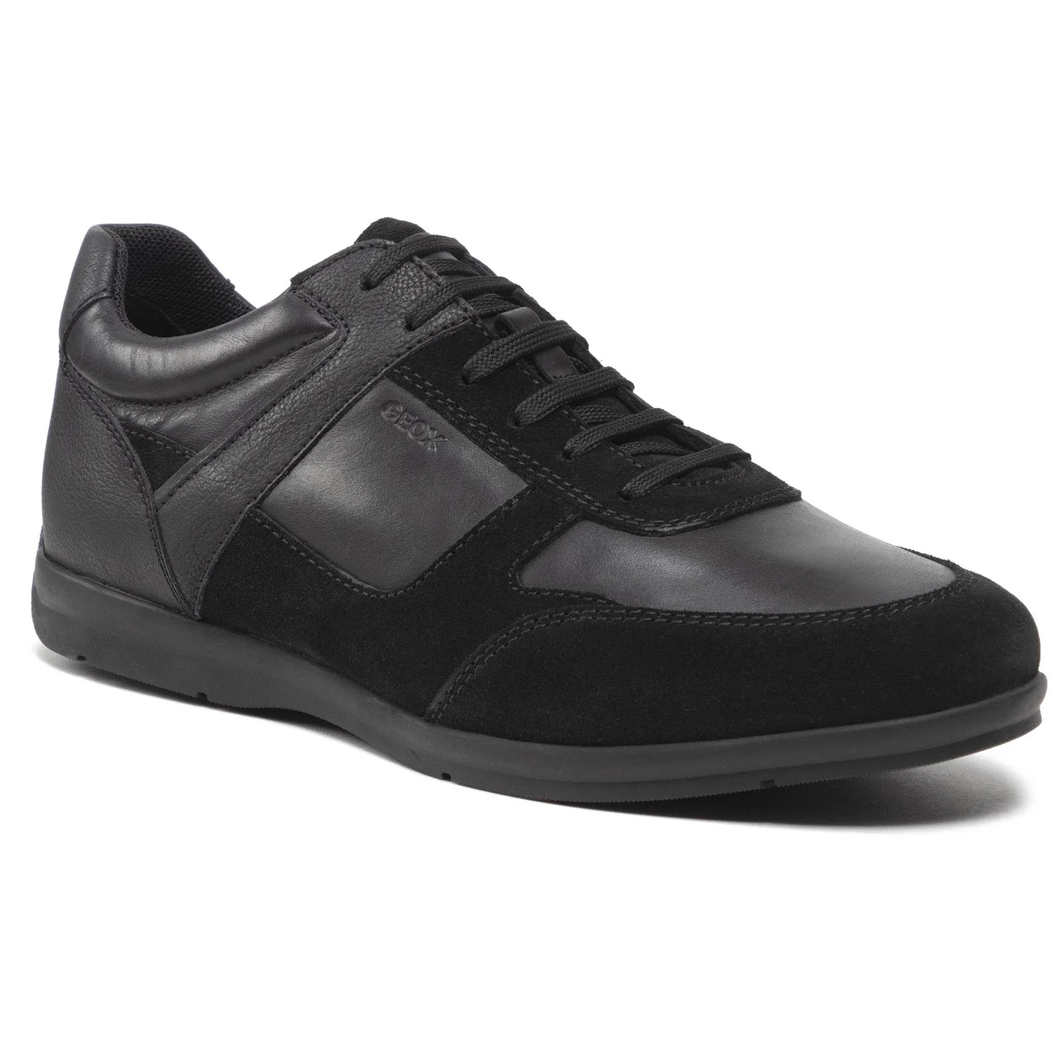 geox-sneakersy-u-adrien-a-u267va-ocl22-c9999-cerna کفش اورجینال کژوال مردانه جئوکس مدل Geox Adrien U267VA-C9999 - تصویر 1